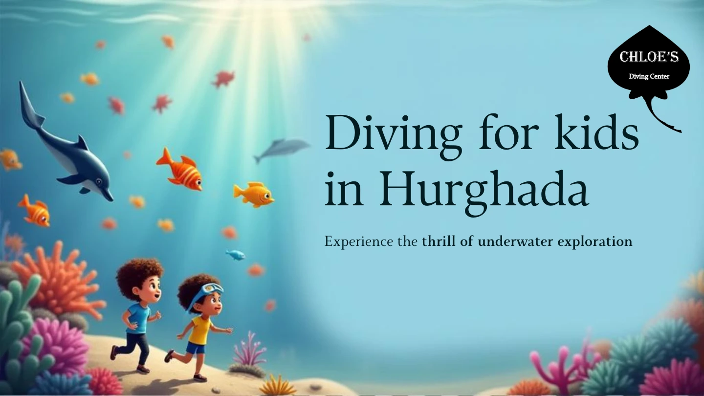 Diving for kids in Hurghada