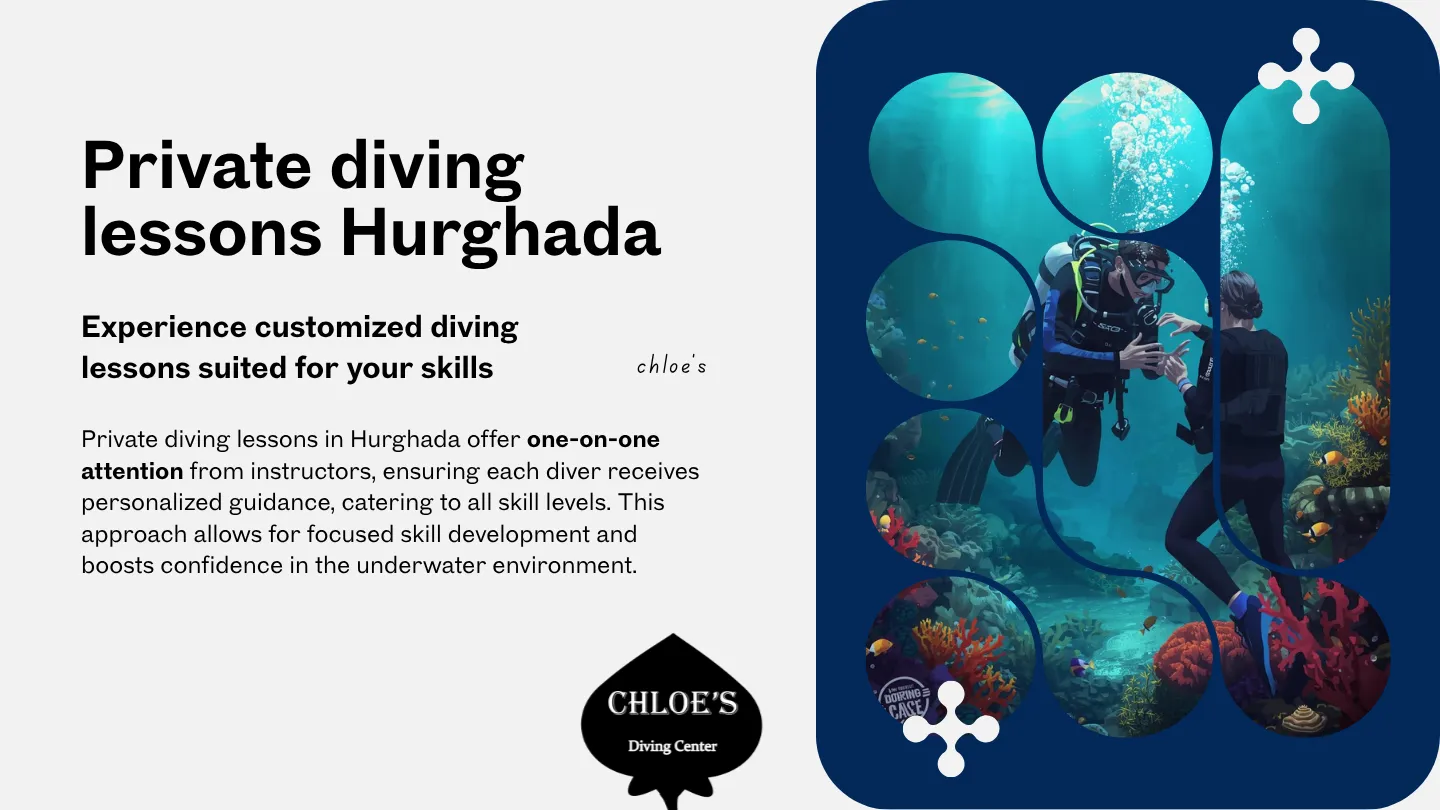 Private diving lessons Hurghada