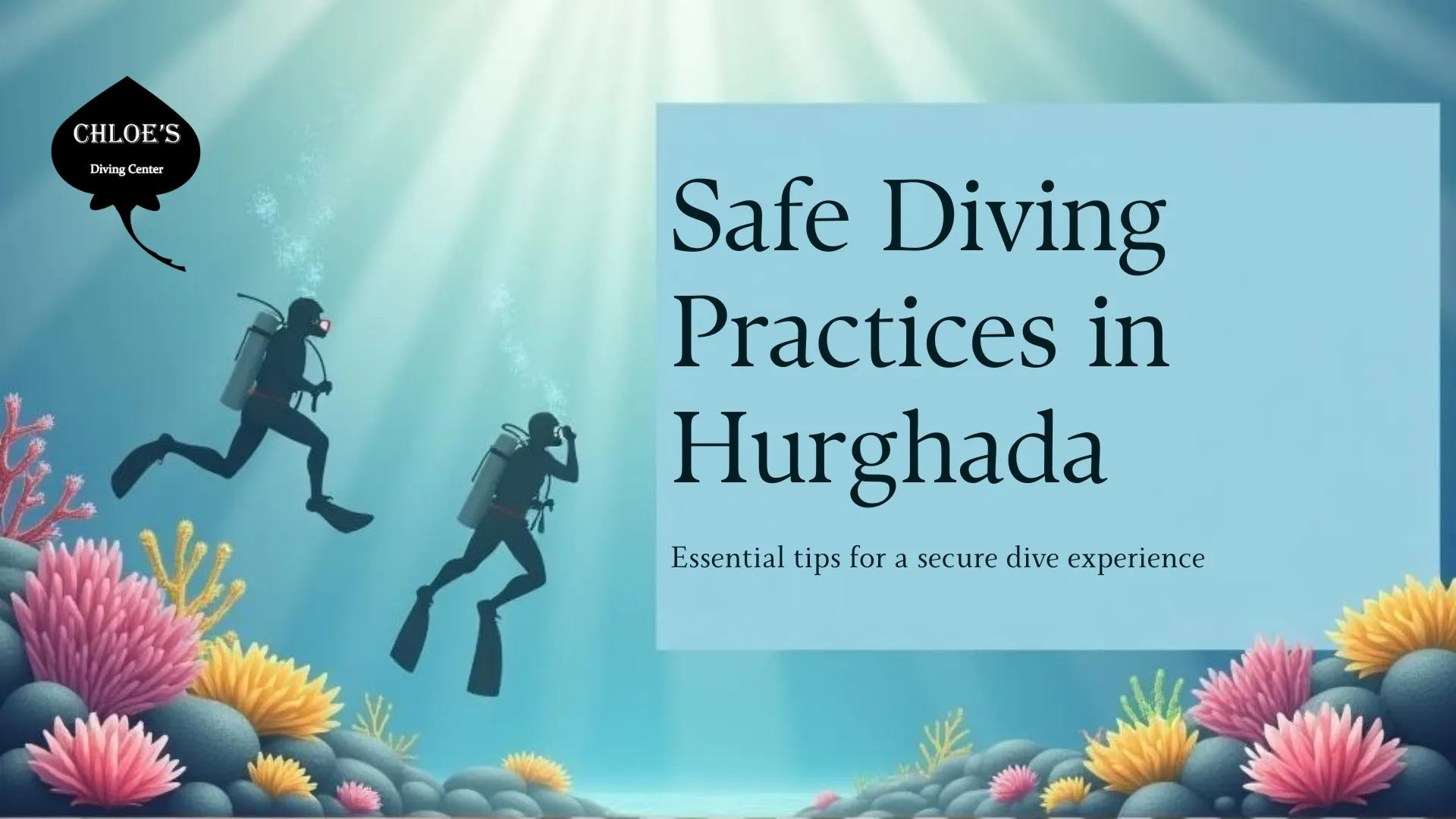 Safe diving practices in Hurghada